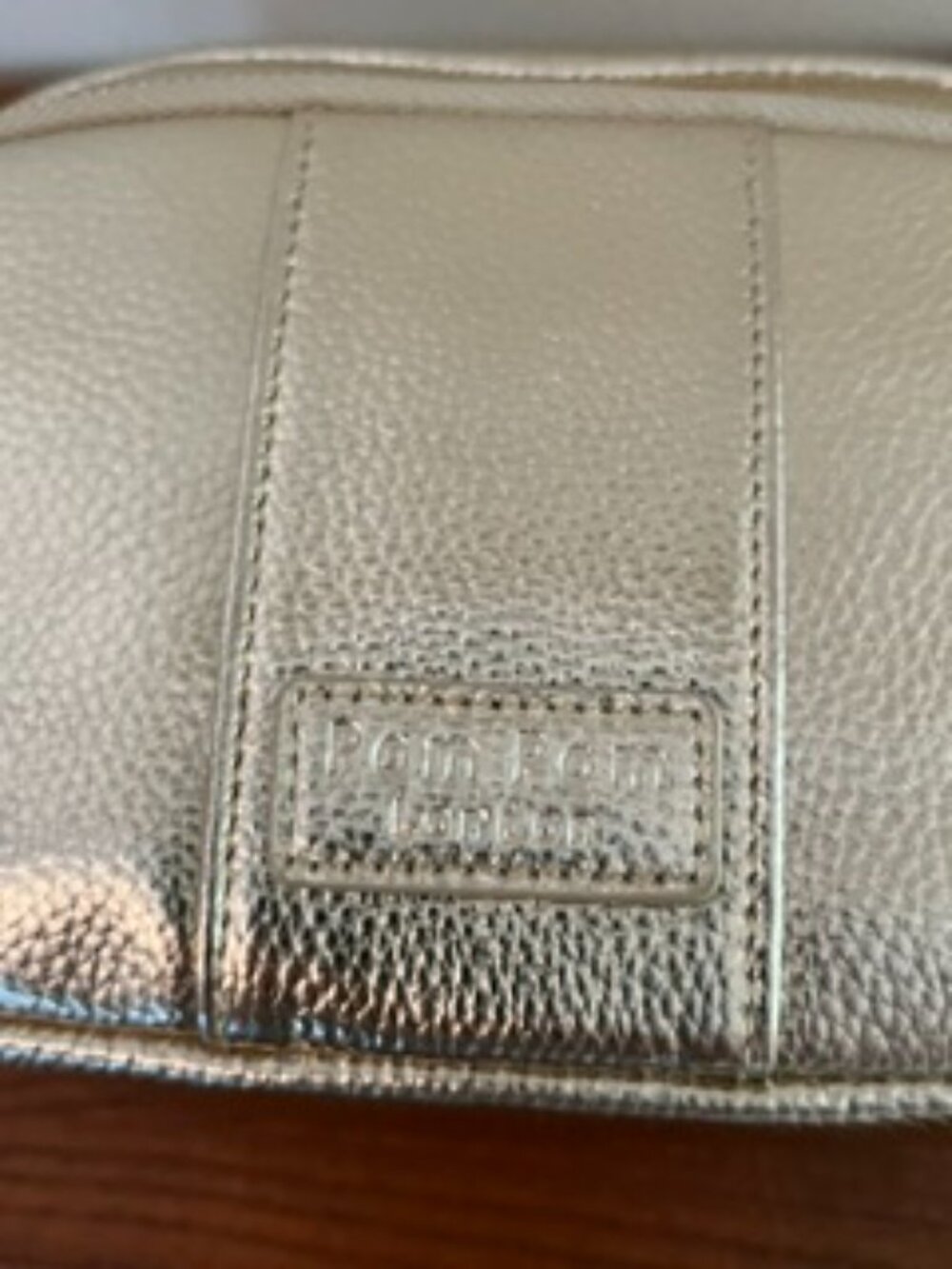 Pom Pom London Original Bag Gold Metallic - Picture 4 of 11